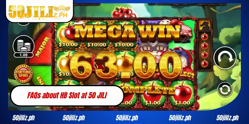 FAQs about HB Slot at 50 JILI