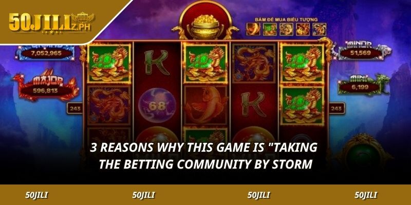 3 reasons why this game is "taking the betting community by storm"