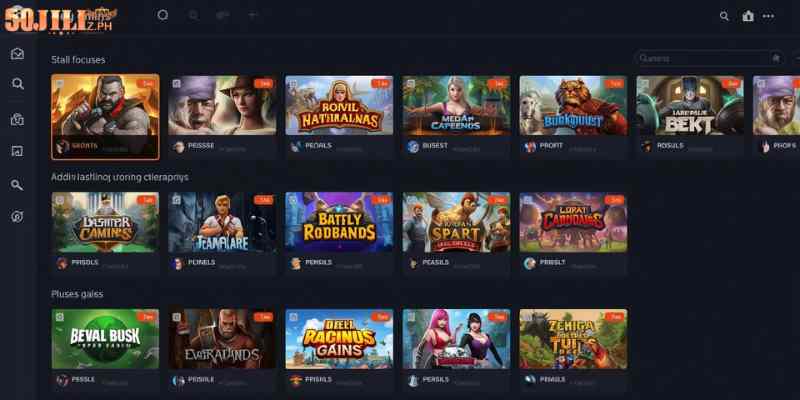 Game Categories Section