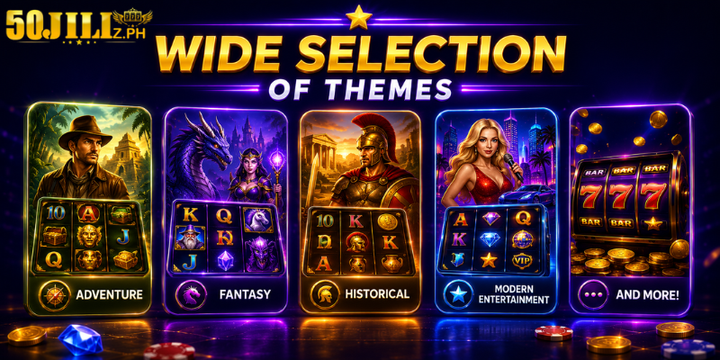 Wide Selection of Themes